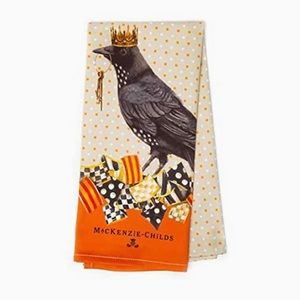 MACKENZIE-CHILDS Nevermore Dish Towel - Halloween
